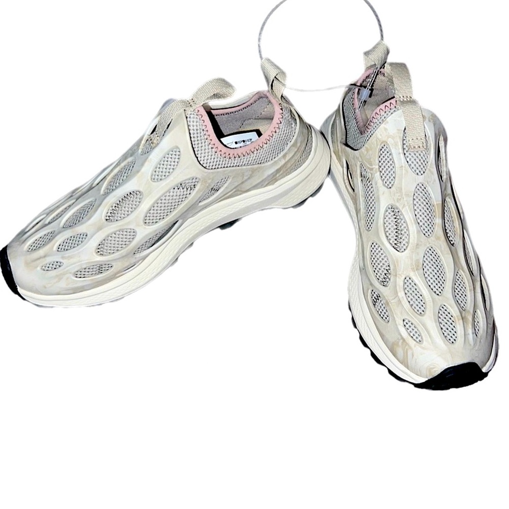 Merrell 1trl Hydro Runner Oyster Ivory Slip On Outdoors Casual Sz 7.5